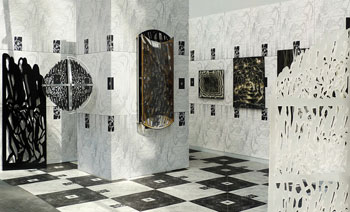  Jean-Claude Meynard prsente le Monde de Babel au Grand Palais  la foire ArtParis avec la galerie Riff Art Projects  18 au 22 mars 2010.