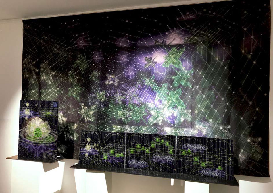 OEuvre expose  la galerie Lelia Mordoch - Paris, pour l'exposition Les Chants Fratals