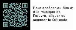 Scanner ce QR code (avec votre appareil photo (IPhone) sinon avec l'application I-nigma) et vous pourrez suivre film et musique.